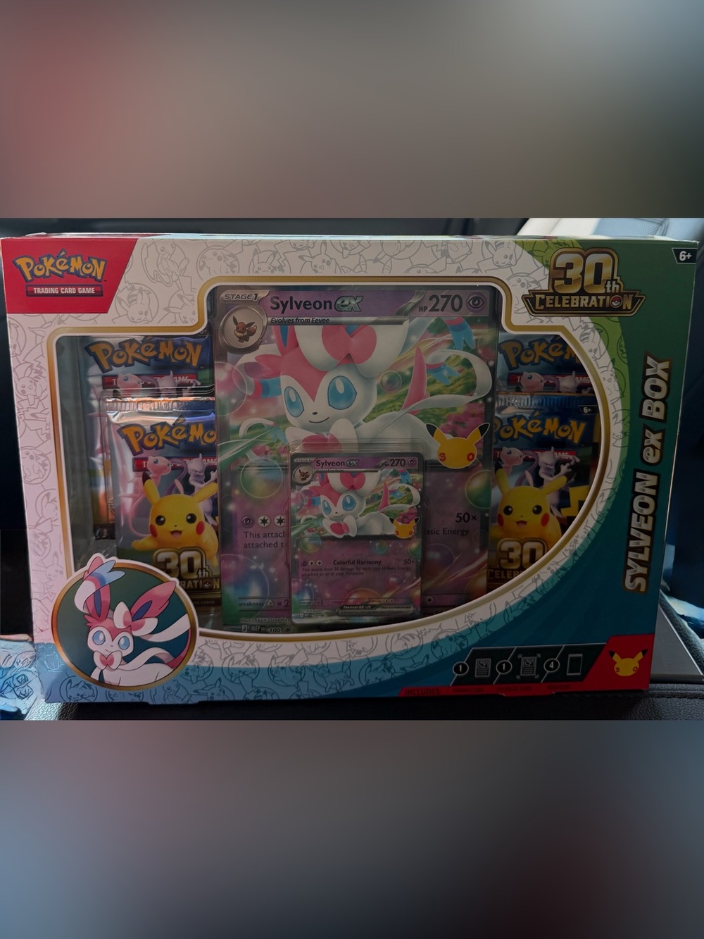 Pokemon 30th Celebration - SYLVEON ex BOX